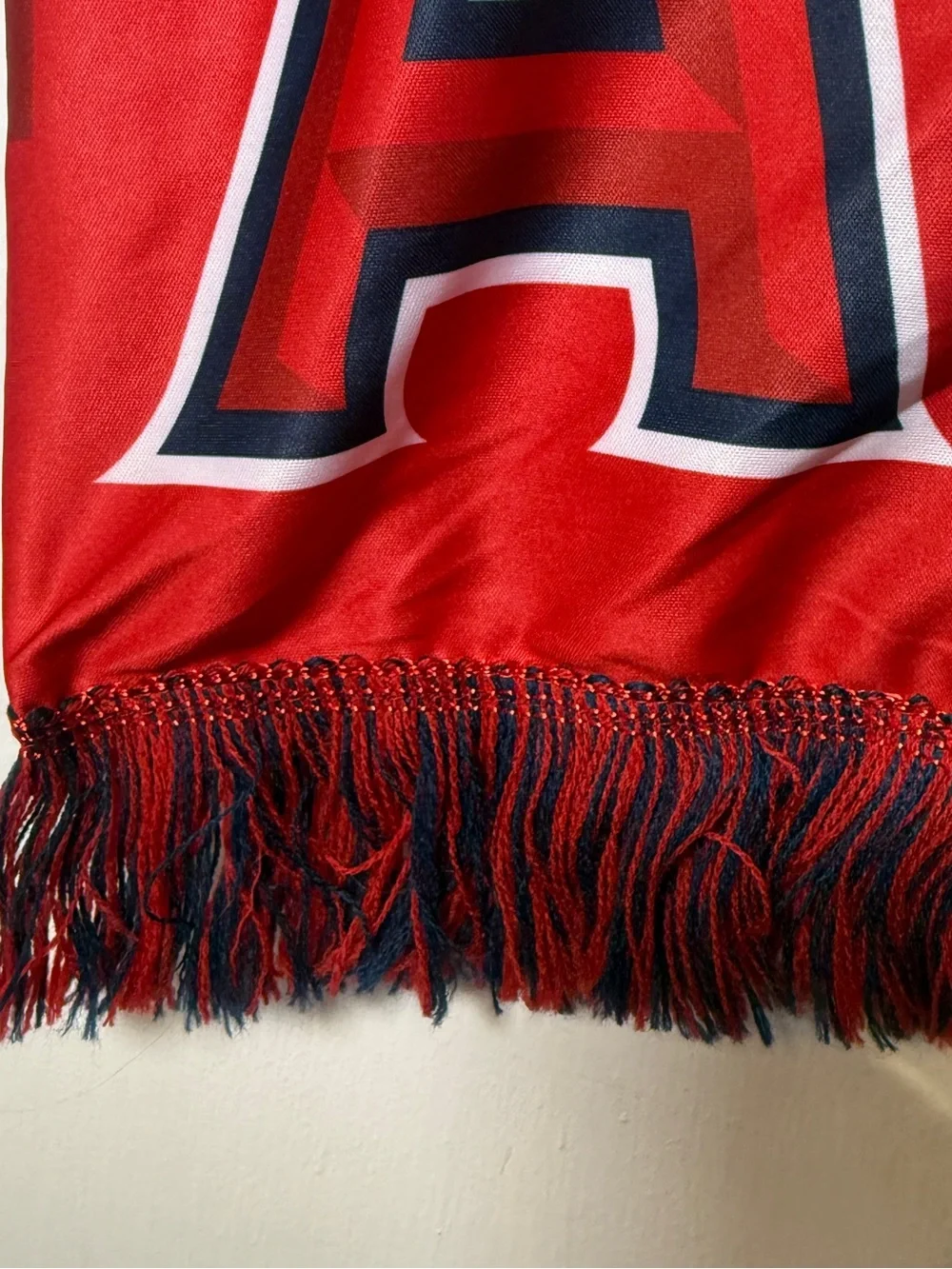 Los Angeles Anaheim Angels Red Logo Scarf MLB Baseball